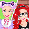 Barbie Kawaii VS Rock Style