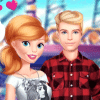 Elsa And Barbie Date Fashion