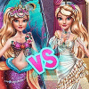 Elsa Mermaid vs Princess