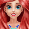 Mermaid Princess Glossy Makeup