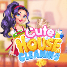 Curăță casa drăguță