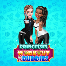 Elsa And Tiana Workout Buddies