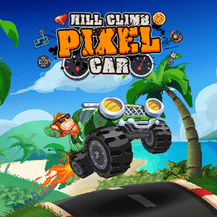 Thumbnail for Hill Climb Pixel Car