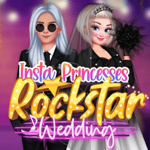 Insta Princesses Rockstar Wedding