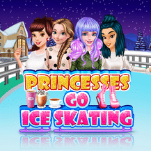 Princesses Go Ice Skating