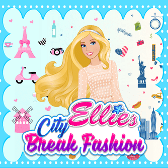 Barbie's City Break Fashion - Seja a estilista da Barbie em Jogos