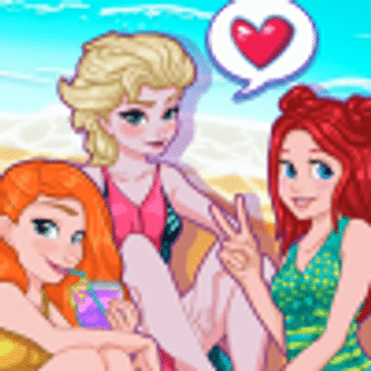 disney princess beach dress up games Disney Princess Elsa Ariel and Pocahontas Summer Pool Party