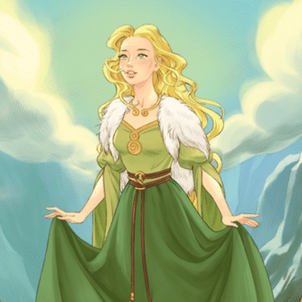 Goddess Freya Dress Up Game