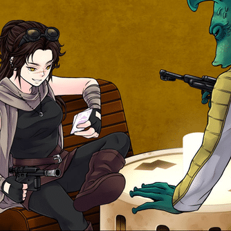 Thumbnail for Manga Creator Star Wars: Page 1