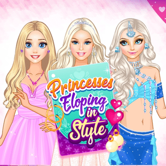 Barbie dress up online games wedding princess