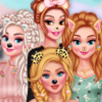 Barbie party dress up games online