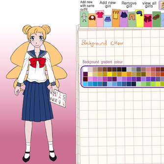 Thumbnail for School Girl Dress Up V3