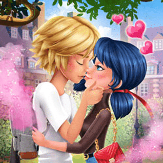 Miraculous Ladybug Kissing - Games Online Miraculous 