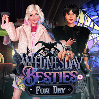 Jogo Wandinha Besties on Wednesday no Jogos 360