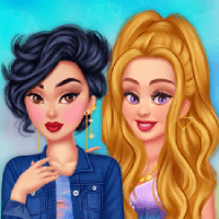 Princesses Tie Dye Fashion | Girlgames4u.com